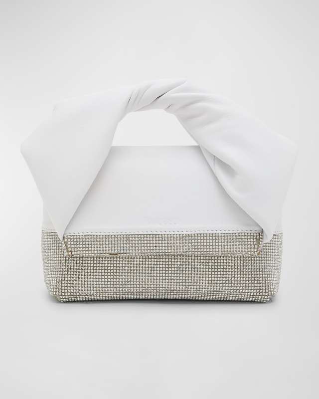 Twister Small Crystal Top-Handle Bag